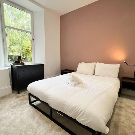 Modern 1Br West End Flat Lejlighed Glasgow Eksteriør billede