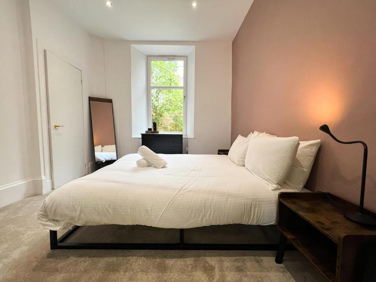 Modern 1Br West End Flat Lejlighed Glasgow Eksteriør billede